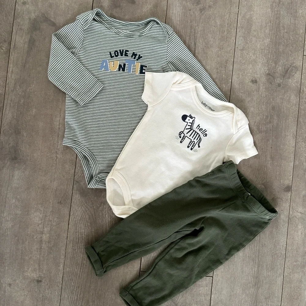 6 month baby boy 3 piecematching outfit sets clothes gerber Carter’s & baby view